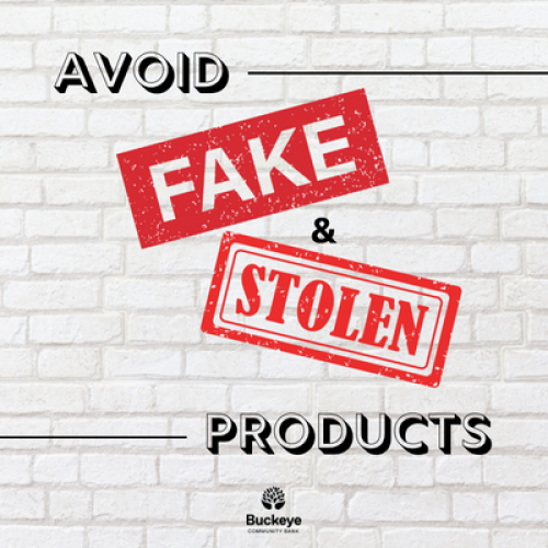 Fake Products Graphic