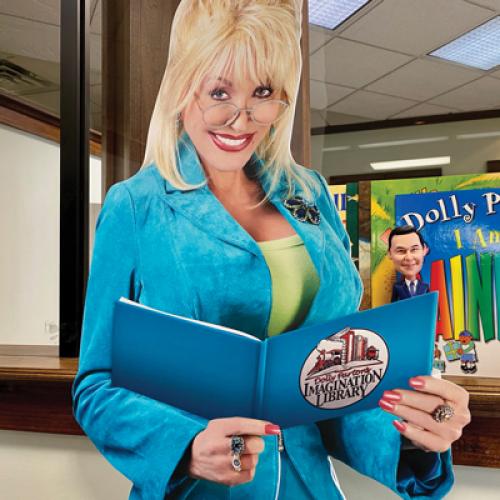 Dolly Parton Library Graphic